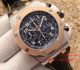 2017 Swiss Fake AP Royal Oak Offshore Chronograph Rose Gold Leather Watch (2)_th.jpg